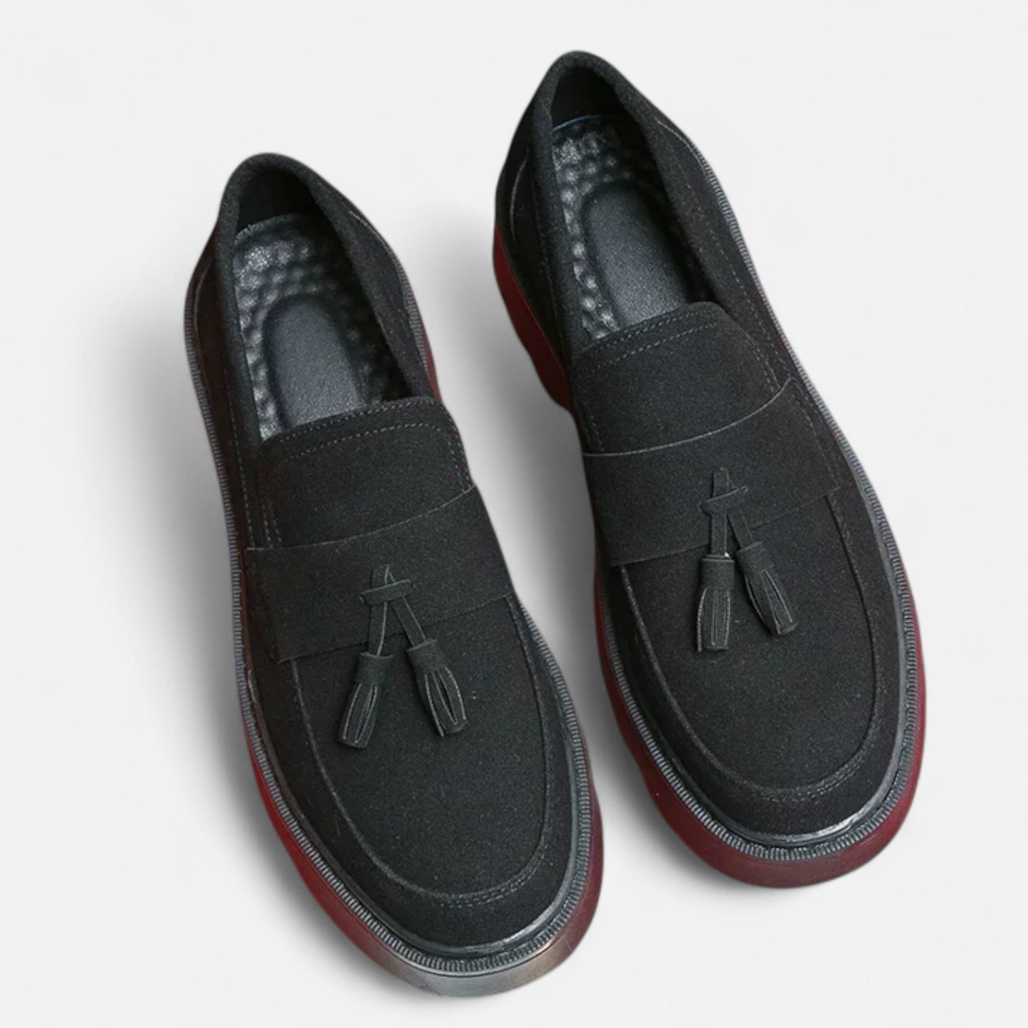 Mireve | Mocassins en Daim à Semelle Épaisse pour Homme