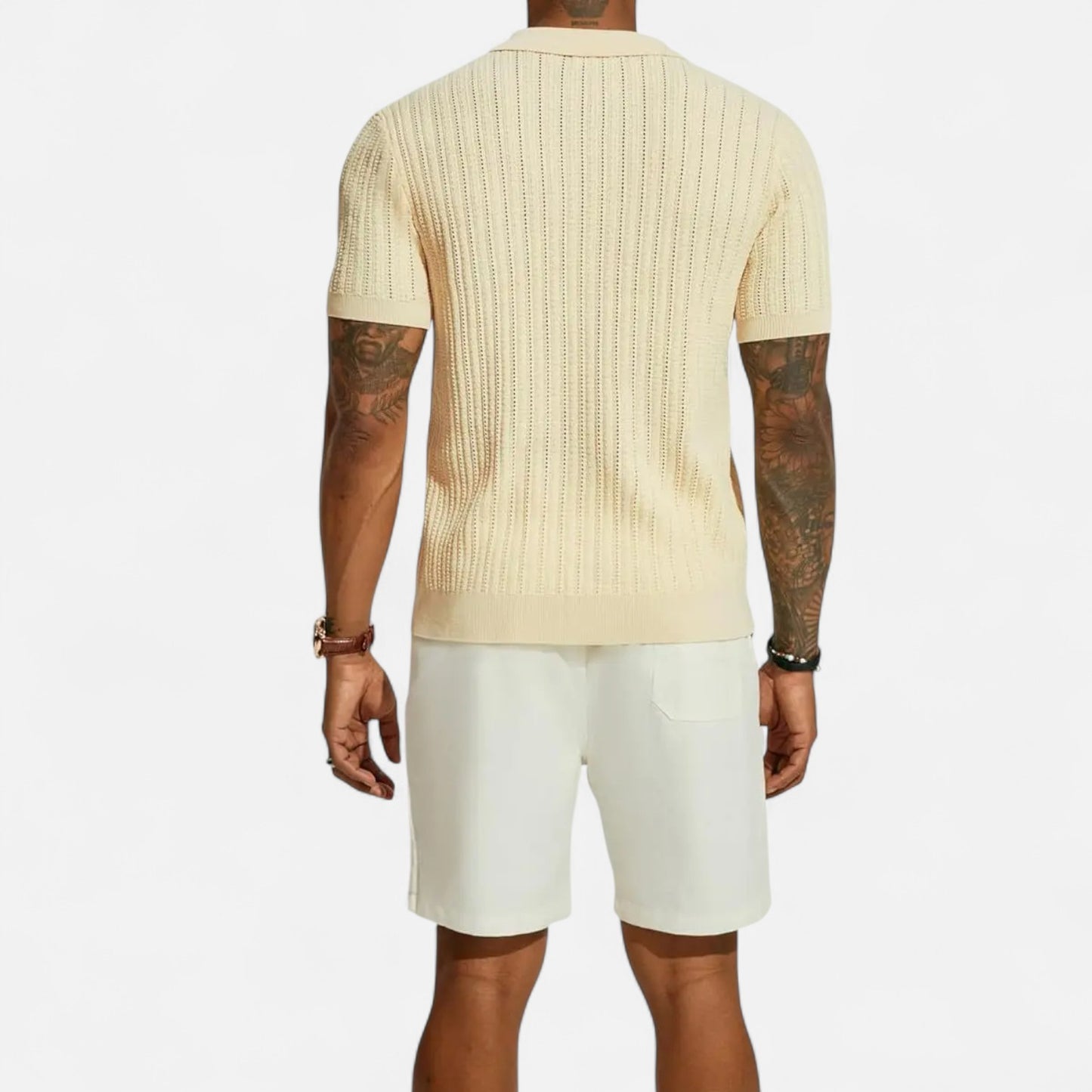 Mireve | Chemise Décontractée Homme à Manches Courtes – Élégance Aérée, Confort Estival