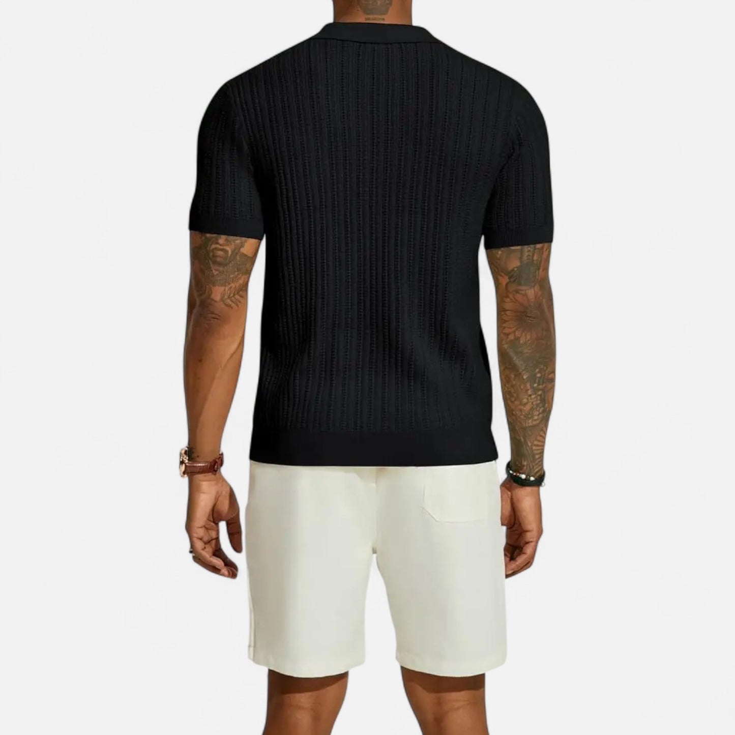 Mireve | Chemise Décontractée Homme à Manches Courtes – Élégance Aérée, Confort Estival