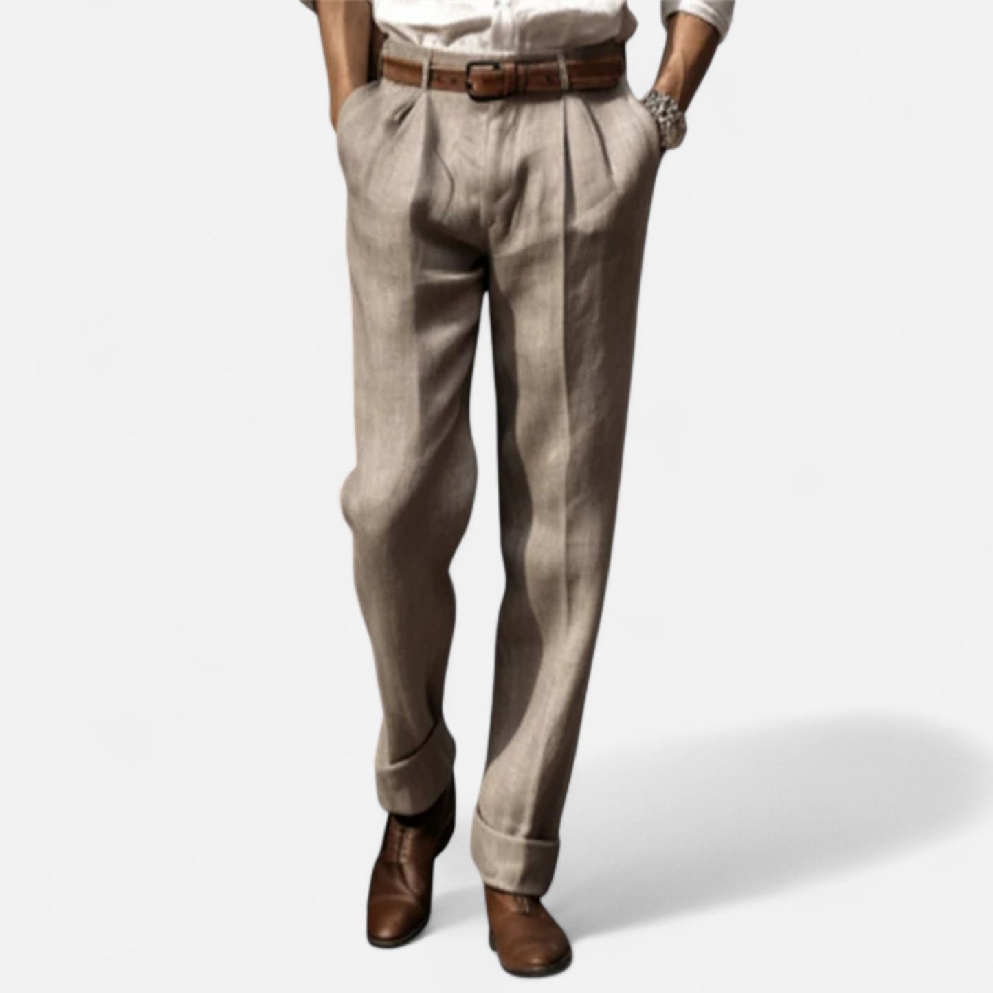 Mireve | Pantalon Vintage en Coton pour Homme