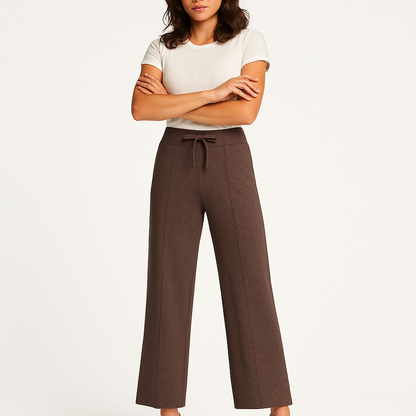 Mireve | Pantalon décontracté en cachemire à taille élastique pour femme