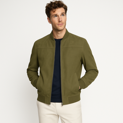 Mireve | Veste décontractée en daim vintage pour homme