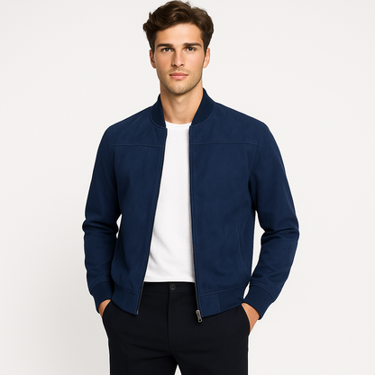 Mireve | Veste décontractée en daim vintage pour homme