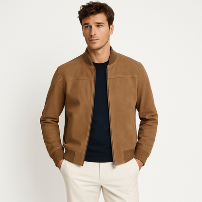 Mireve | Veste d'automne en daim à manches longues