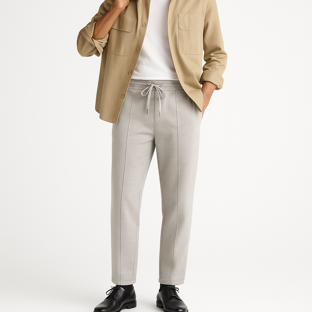 Mireve | Pantalon de détente léger en laine mérinos pour homme
