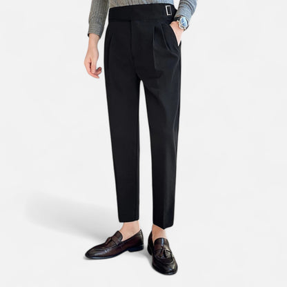 Mireve | Pantalon Taille Haute Ceinturé pour Homme