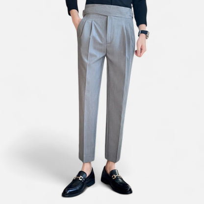 Mireve | Pantalon Taille Haute Ceinturé pour Homme