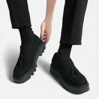 Mireve | Mocassins en Daim à Semelle Épaisse pour Homme