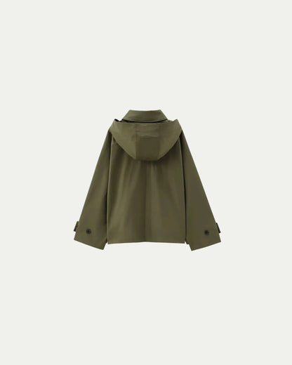 Mireve | Trench-coat de luxe à manches longues et revers pour femme