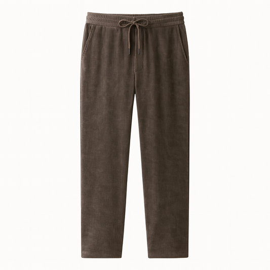 Mireve | Pantalon d'hiver en velours côtelé élastique pour homme
