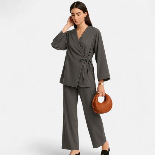 Mireve | Ensemble Kimono en Lin pour Femme