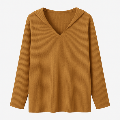 Mireve | Pull à manches longues en tricot coloréavec des haltes ouvertes pour femme