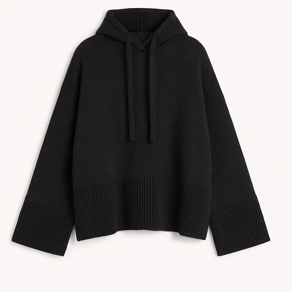 Mireve | Pull ample en laine à capuche pour femme