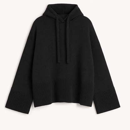 Mireve | Pull ample en laine à capuche pour femme