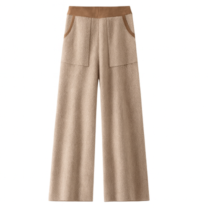 Mireve | Pantalon tricoté en laine mérinos pour femme