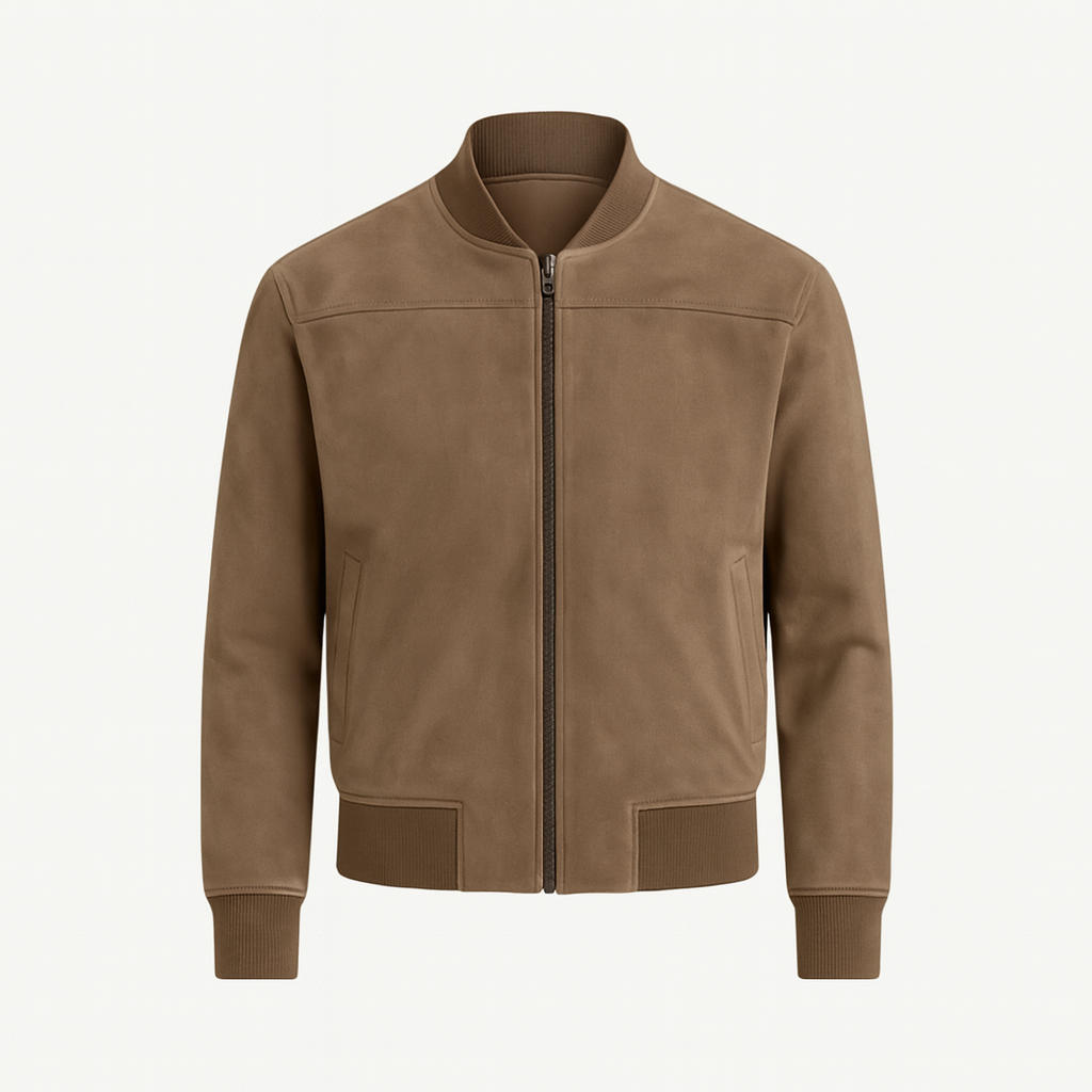 Mireve | Veste d'automne en daim à manches longues