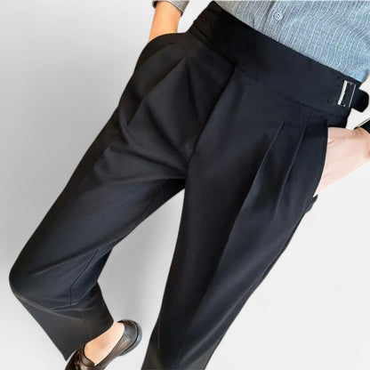 Mireve | Pantalon Taille Haute Ceinturé pour Homme
