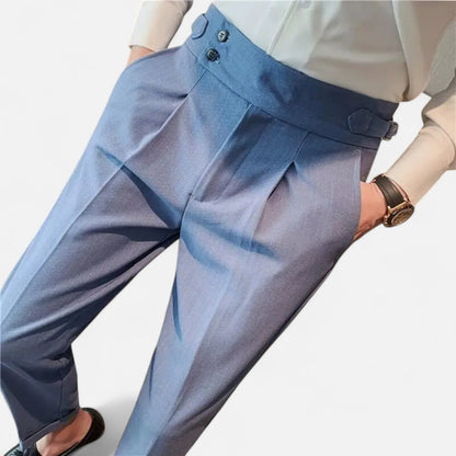 Mireve | Pantalon Taille Haute Ceinturé pour Homme