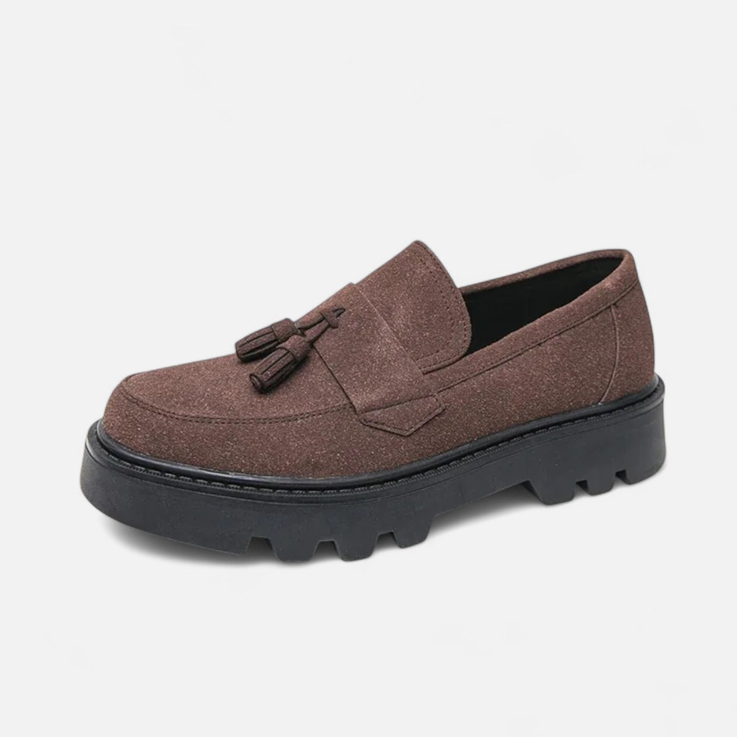 Mireve | Mocassins en Daim à Semelle Épaisse pour Homme