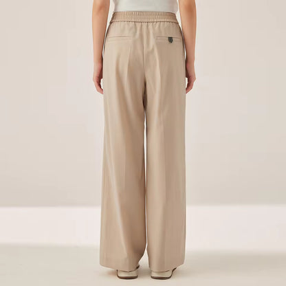 Mireve | Pantalon taille élastique avec poches pour femme