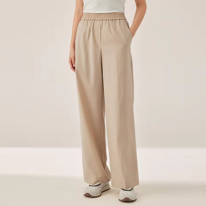 Mireve | Pantalon taille élastique avec poches pour femme